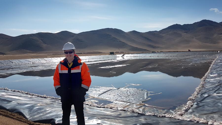 ANSTO's Tiernan York on site in Argentina for Galaxy Resources