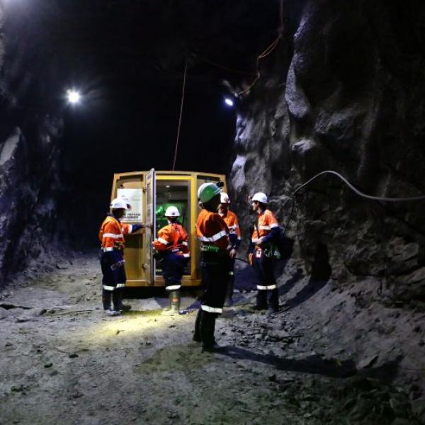 Excavation of dark matter lab