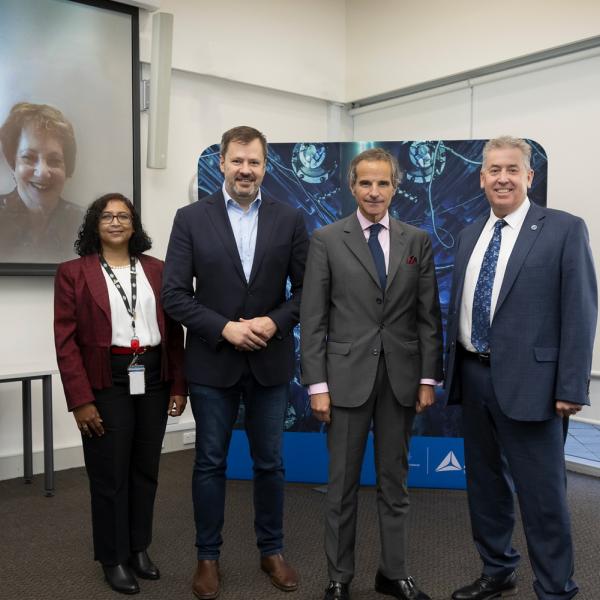 DG IAEA and Minister Husic visit