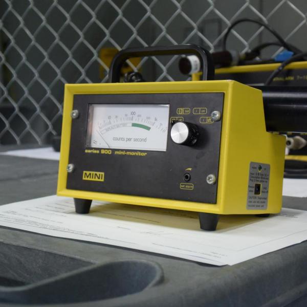 radiation measurement instrument at ANSTO's calibration facility