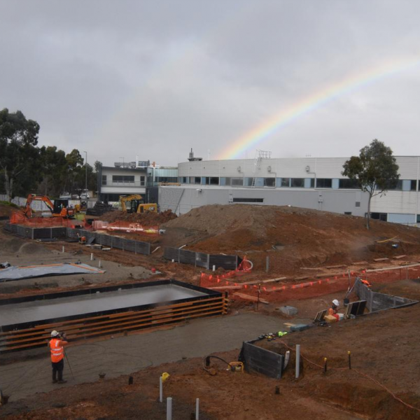 Nanoprobe Satellite Building Slab Pouring