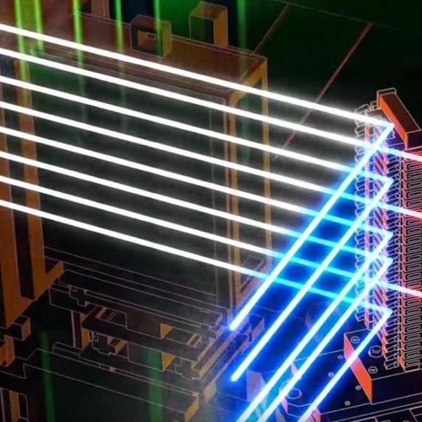 An animation of a neutron scattering instrument at ANSTO