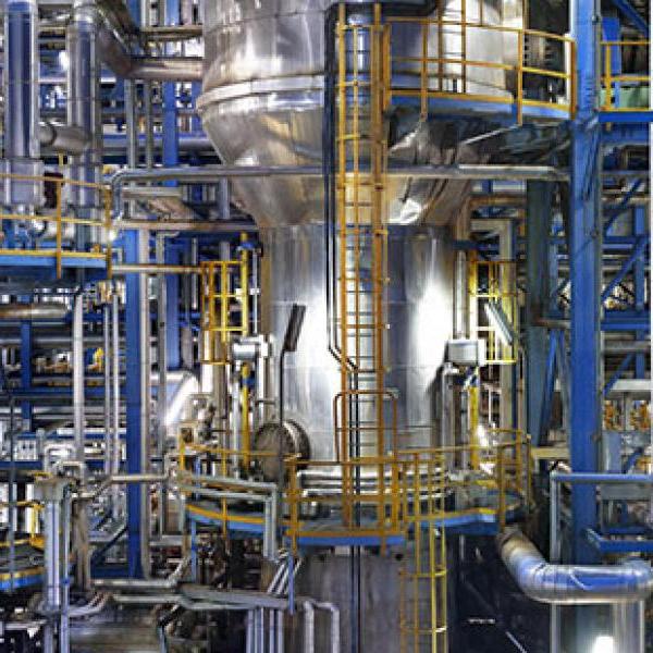 The inside of a nuclear power plant