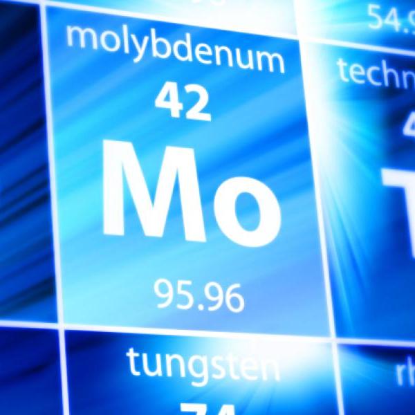 An image of Molybdenum in the Periodic Table.
