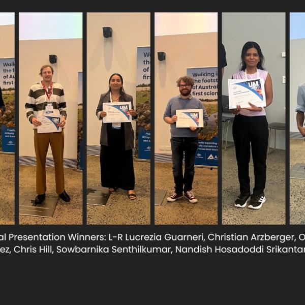 Oral presentation winners