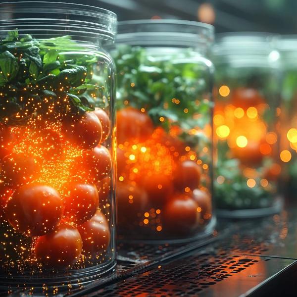 Food and nanoparticles