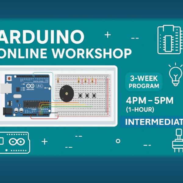Arduino Intermediate ONLINE Workshop