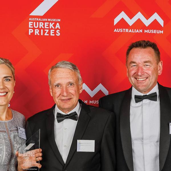 Blue Carbon Horizons Team wins Eureka Prize