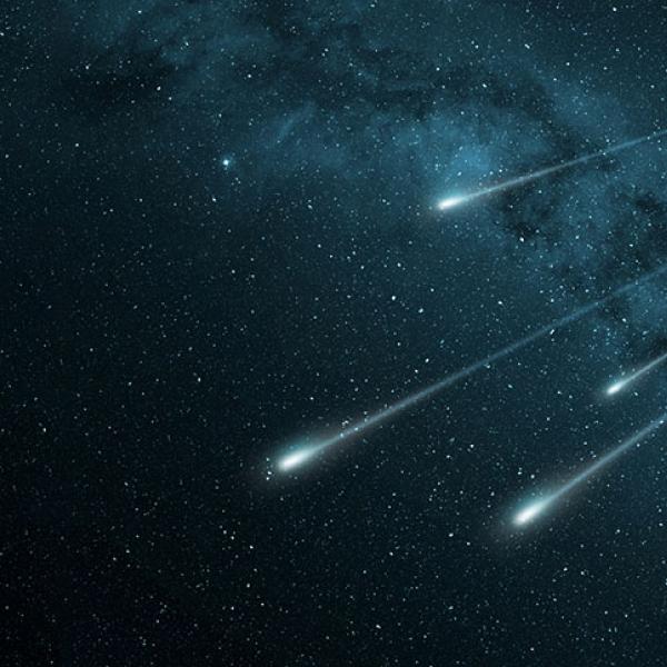 Meteorite shower