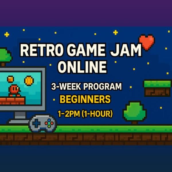 Retro Game Jam (ONLINE) Workshop 