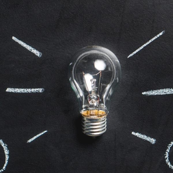 Big ideas light bulb