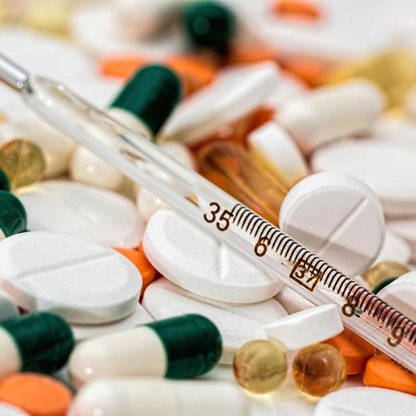 Stock image of medicines