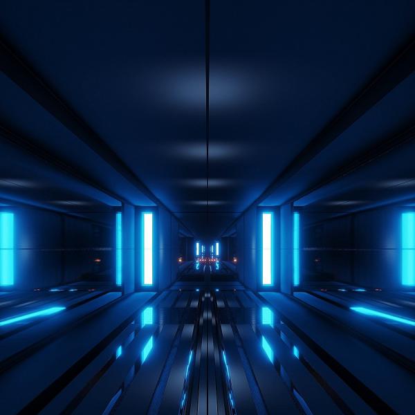 futuristic tunnel