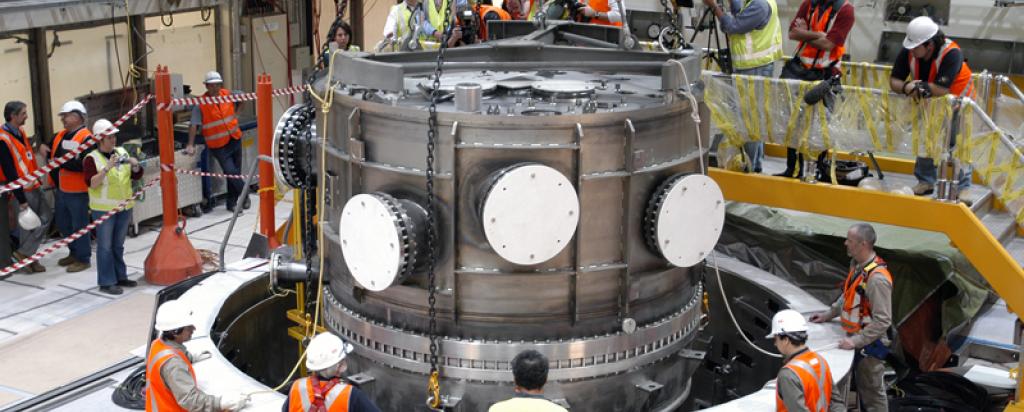 Installation of OPAL reactor