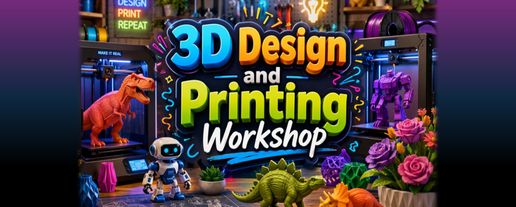 3D Design and Printing Workshop