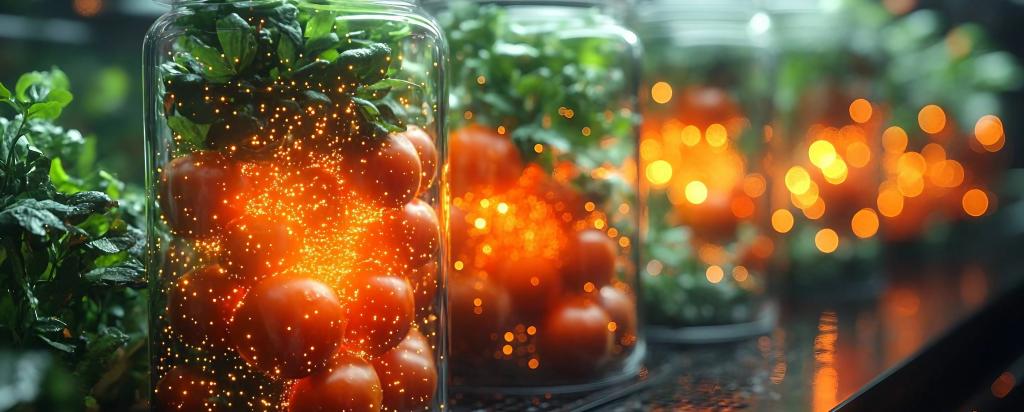 Food and nanoparticles