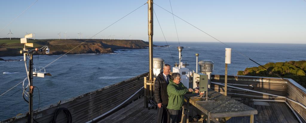 David Cohen and David Garton Cape Grim Tasmania