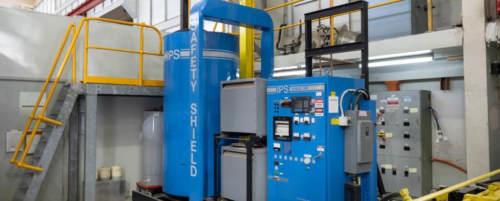 Hot Isostatic Press machinery in Synroc demonstration plant at ANSTO