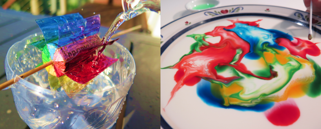 Steam club for girls colourful science