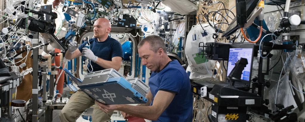 Space research ISS