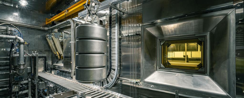 Synroc cannister transport