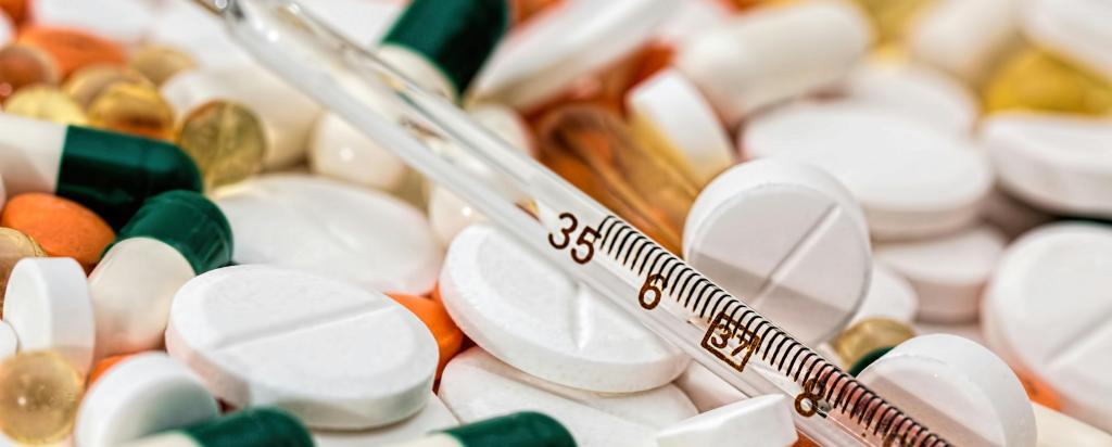 Stock image of medicines