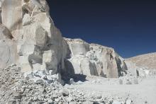 Gypsum quarry 