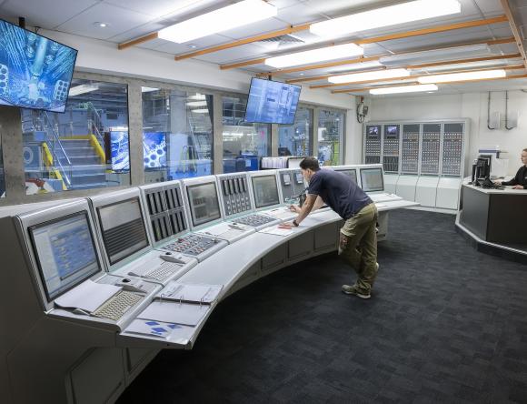 The OPAL Reactor Control Room