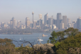Air pollution over Sydney CBD