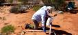 Radioactivity in soil