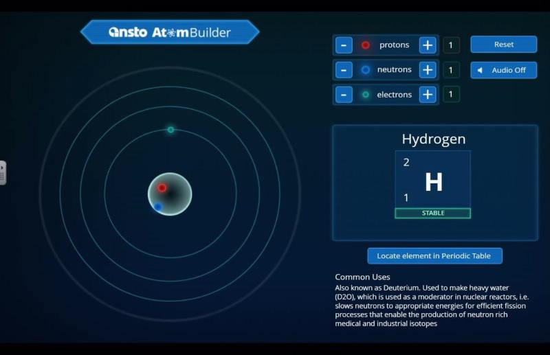 ANSTO Atom Builder - Screenshot 1