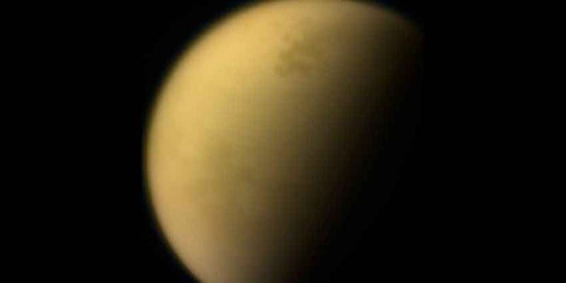 Titan's hazy atmosphere