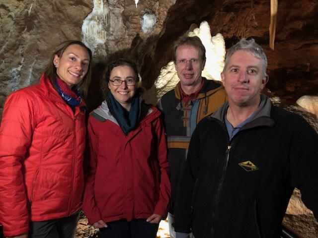 Carol Tadros, Pauline Treble, Chris Waring and Stuart Hankin