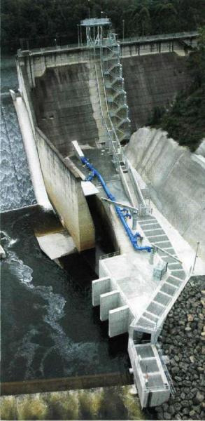 Fish lift Tallowa Dam