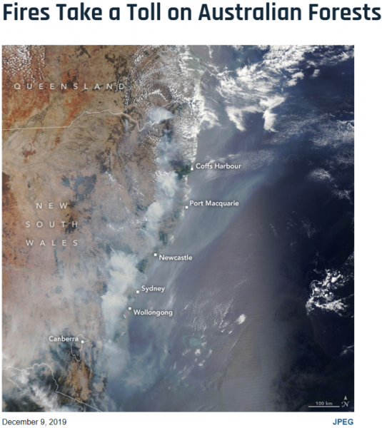 NASA Bushfire pic