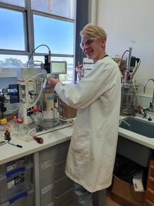 David Moeller working in NDF labs