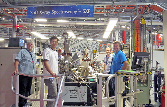 Anton Tadich and researchers from FLEET Centre