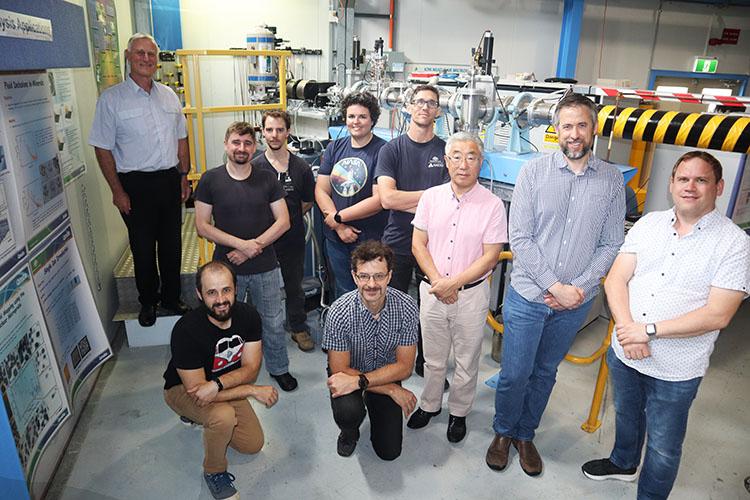 Ion microprobe beamline team