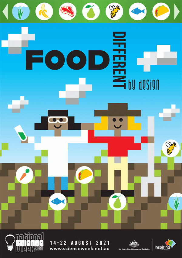 minecraft food logo