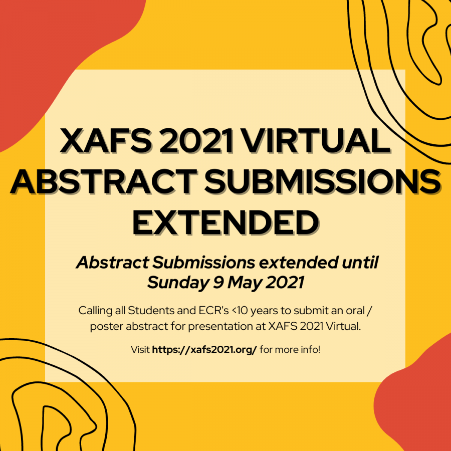 Virtual Abstracts submission extended XAFS2021