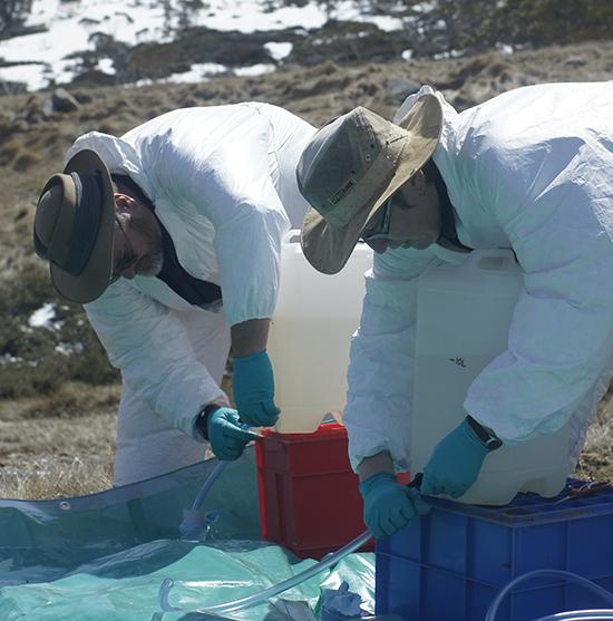 Groundwater research Snowy Mountains