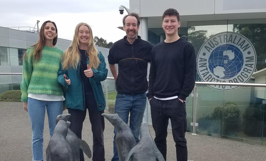 Macquarie Island team