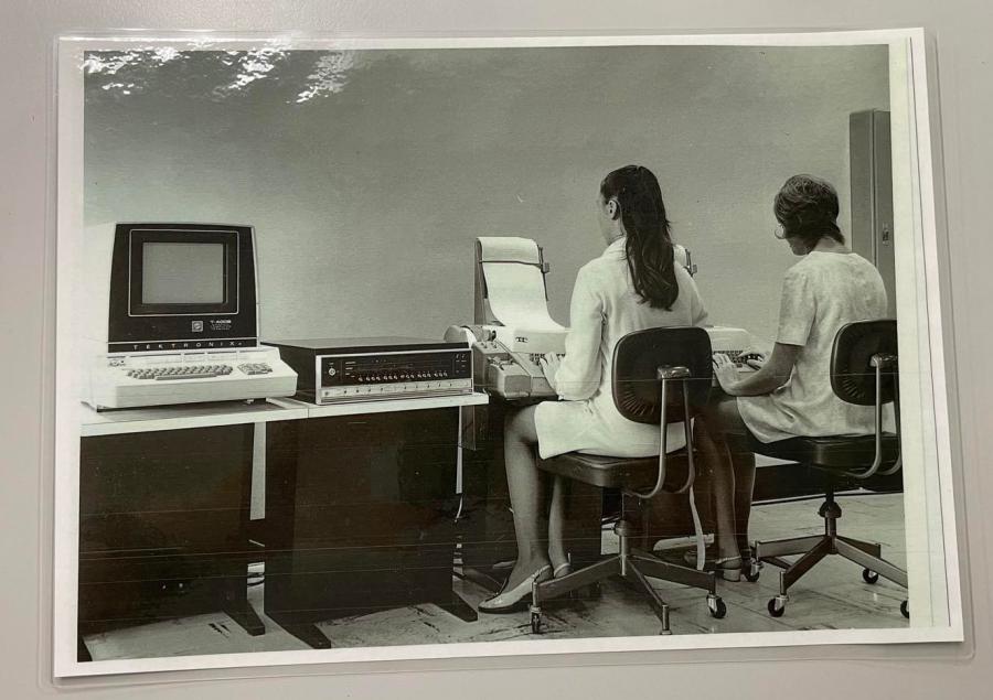 Data entry 1960 1970s