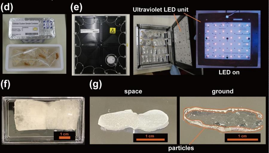 Colloidal particles experiment