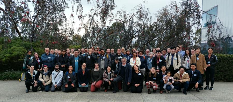 Attendees joining Q2XAFS 2023 at the Australian Synchrotron.