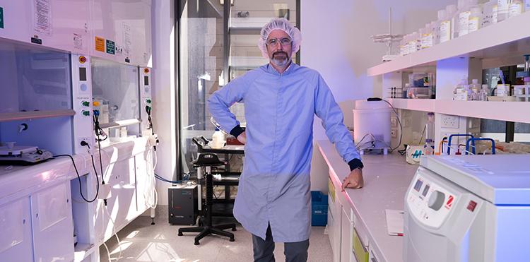 David Child Actiides lab portrait