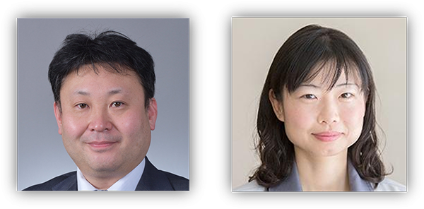 Takeshi Iimoto and Yoko Nara