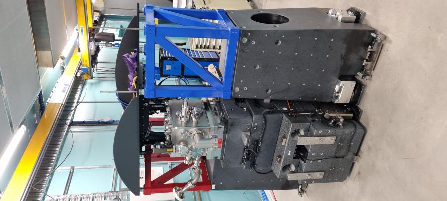 Endstation sample core installation