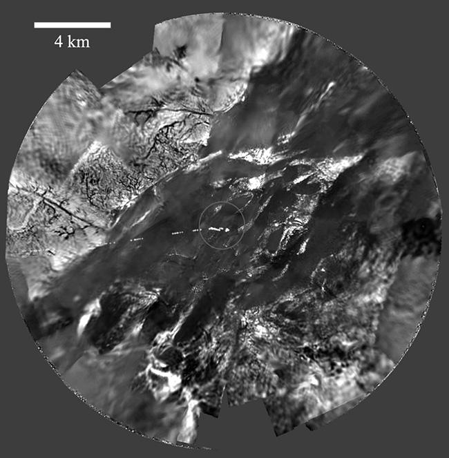 Titan surface