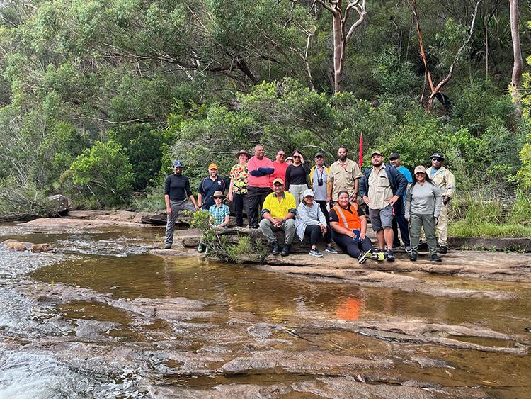 Group fieldwork Woronora River